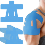 Pre-Cut Kinesiology Tape for Shoulder (10 Pcs)