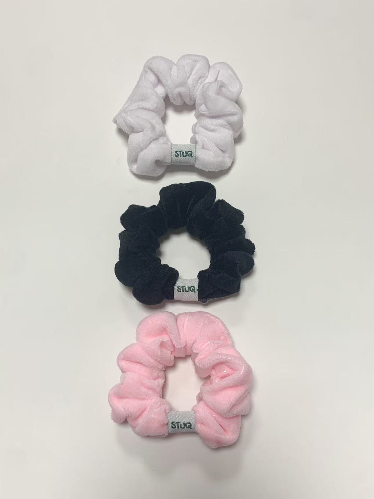 Non-Slip Grip Scrunchies – 3-Pack
