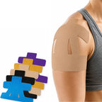 Pre-Cut Kinesiology Tape for Shoulder (10 Pcs)