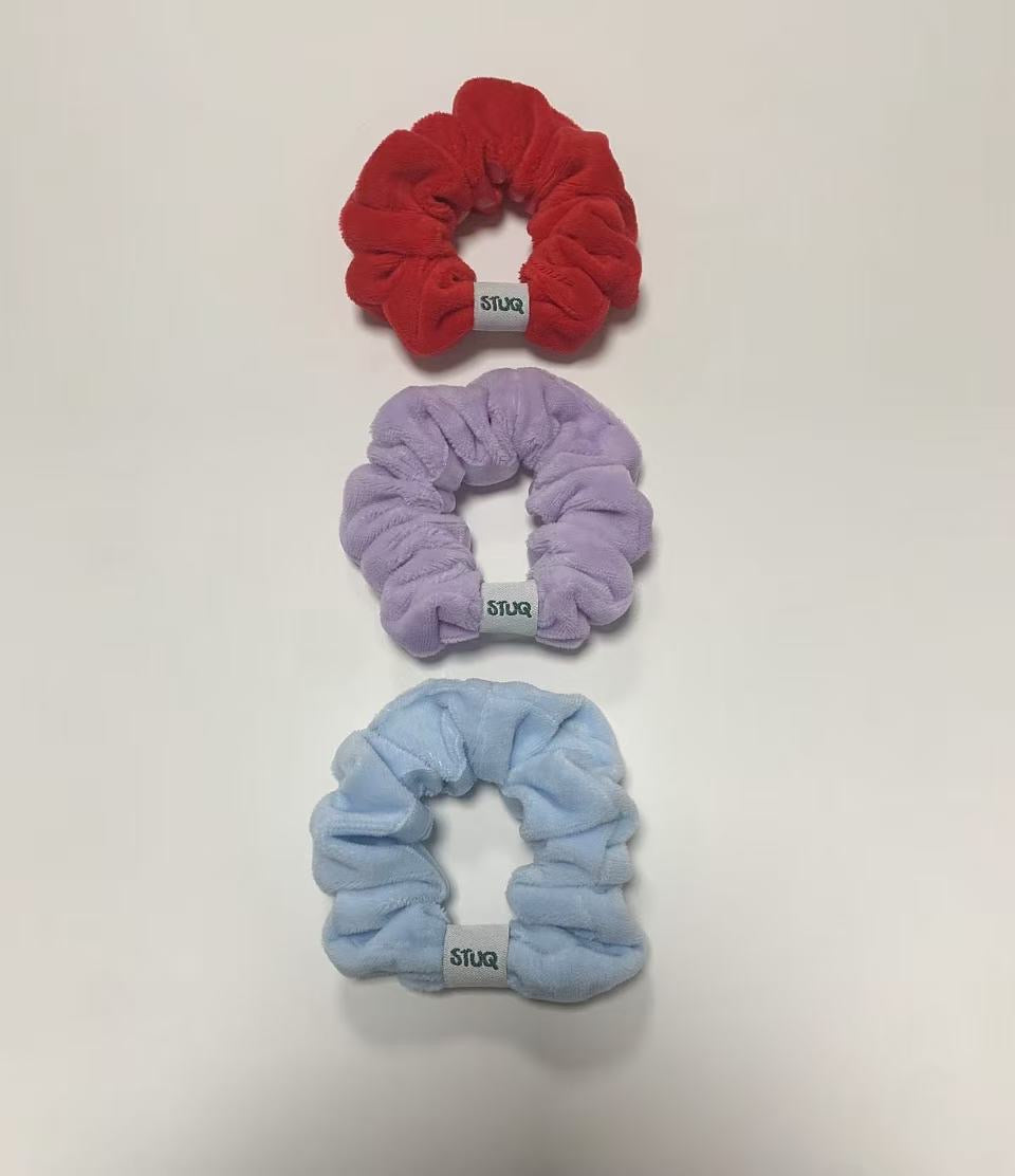 Non-Slip Grip Scrunchies – 3-Pack
