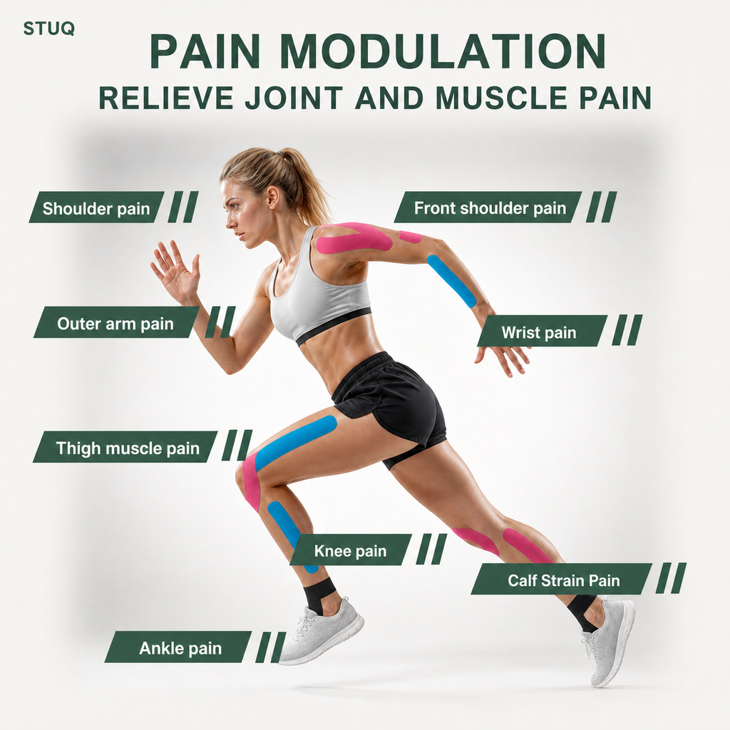 Kinesiology Tape, Pre-Cut Strips