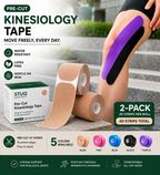Kinesiology Tape, Pre-Cut Strips