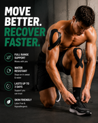 Kinesiology Tape, Pre-Cut Strips